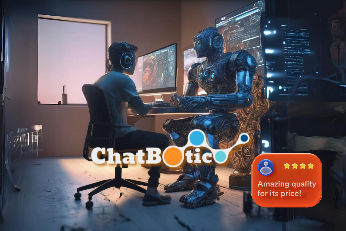 Chatbotic Review: AI and Human working together