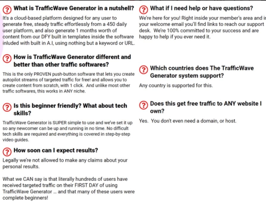 TrafficWave Generator Review Overview